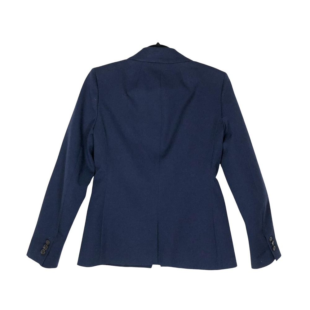J. Crew Womens Devon Blazer Size 2 Navy Nautical Yacht Coastal Business - Picture 3 of 11